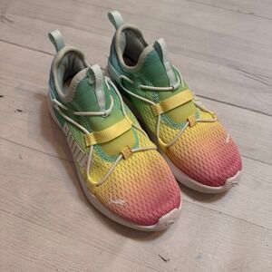 Puma girls slide on athletic shoes‎ rainbow girls size 2